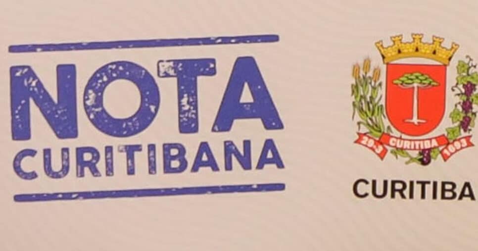 NOTA CURITIBANA (Foto: Reprodução) 