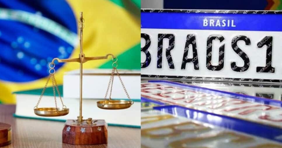 Nova lei das placas é anunciada (Foto: Reprodução)