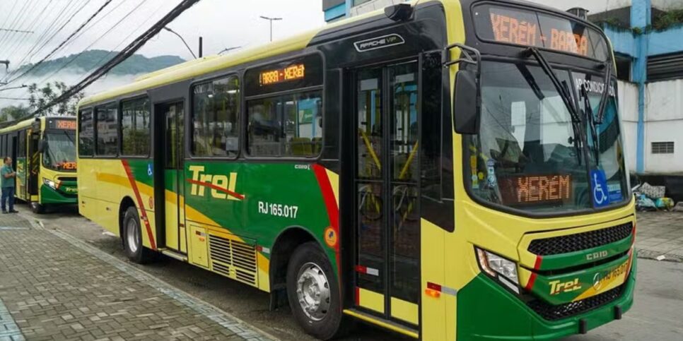 Ônibus da empresa Trel (Foto: Detro-RJ)