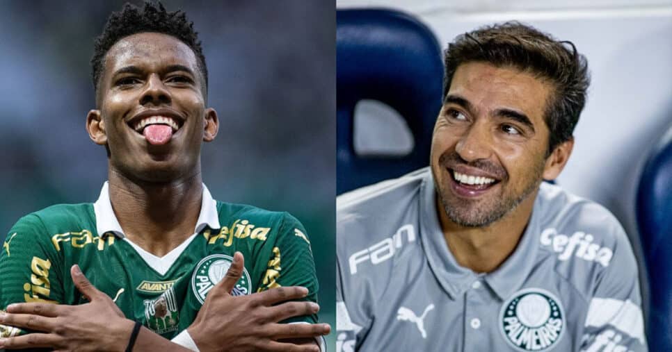 Palmeiras - Abel e Estevão (Foto: Reprodução)