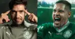 Palmeiras - Abel e Vitor Roque (Foto: Reprodução)