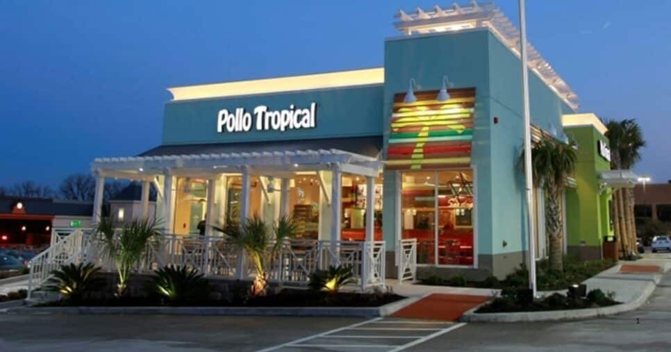 Rede Pollo Tropical sofre com terror de falência em território norte americano (Foto Reprodução/Nations Restaurant's/Pollo Tropical)