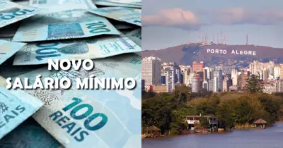 Saque de R$1.733 liberado no RS: Lei trabalhista crava novo salário mínimo a trabalhadores em Porto Alegre