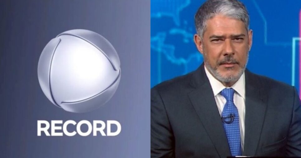 Record explode na audiência (Fotos: Reproduções / Record / Globo)