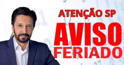 Ricardo Nunes está avisado: FERIADO prolongado é confirmado em SP na próxima sexta (14/03) à lista de CLTs