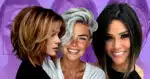 7 cortes de cabelo fazem a cabeça das 45+ em 2025 (Foto Reprodução/Montagem/Tv Foco/Canva/Lennita/Pinterest)