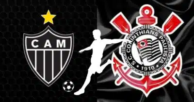 Atlético-MG crava rasteira no Timão por reforço (Reprodução/Montagem TV Foco/Canva)