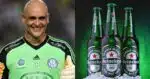 Ídolo do Palmeiras, Marcos é dono de cerveja rival da Heineken (Reprodução/Montagem TV Foco/Canva)
