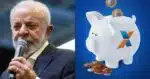 Lula crava lei da poupança que acerta saldos da Caixa em 2025 (Reprodução/Montagem TV Foco/Canva)