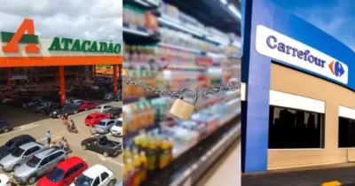 Adeus ao Brasil e lojas aniquiladas por Atacadão e Carrefour: FIM de 2 redes de supermercados em SP, MG e mais