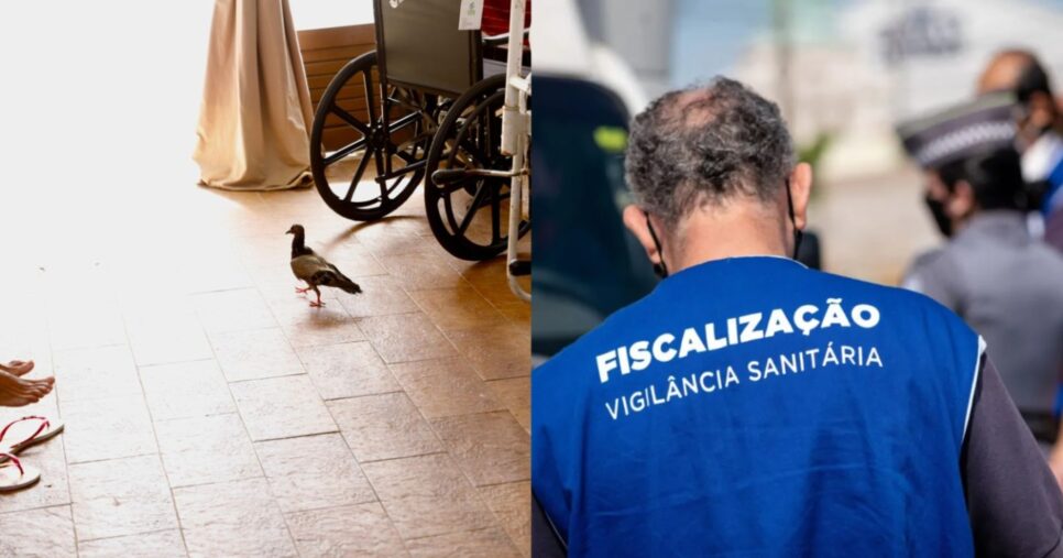 Vigilância Sanitária interdita local nº1 dos idosos em Salvador, BA - Foto: Montagem