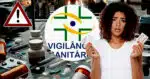 Vigilância Sanitária interdita farmácia por vender medicamento contaminado por água de enchente (Foto: Reprodução/Montagem/Tv Foco/Canva/Lennita)