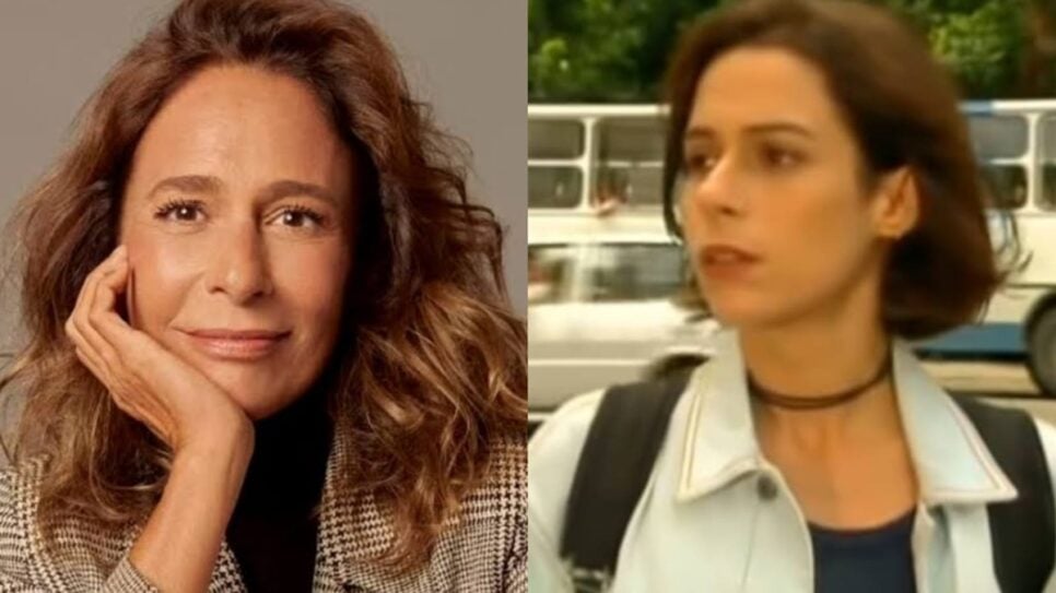 Madura: Andréa Beltrão, a Lisa, envelheceu como o vinho (Fotos: Reprodução/ Globo/ Instagram/ Montagem TV Foco)