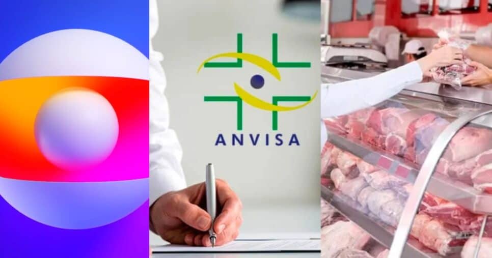 Globo confirma interdição da ANVISA contra 3 açougues populares de MG - Foto: Montagem