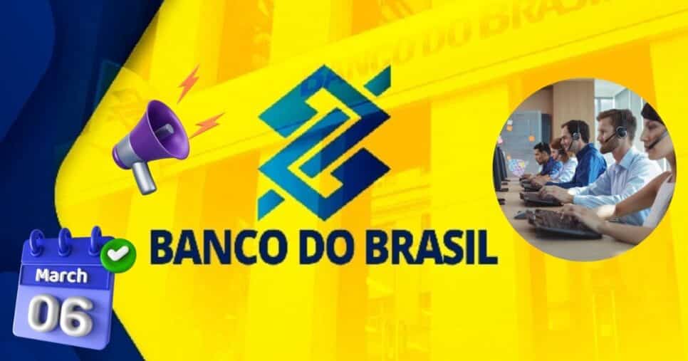 Comunicado do Banco do Brasil e call center (Foto: Reprodução / Canva / BB / Montagem TV Foco)