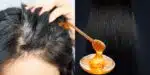Fim do cabelo branco com tinta natural com mel (Reprodução: Montagem TV Foco)