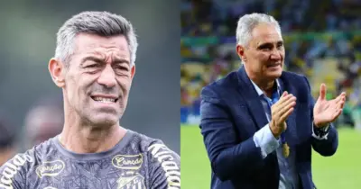 “Está fora”: Neto paralisa Band com demissão de Caixinha no Santos e Tite chega voando como substituto