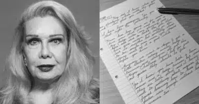 “Dor”: Rogéria expõe umbral em carta psicografada (Foto: Reprodução/Montagem TV Foco)