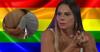 Casal gay e Rosana em Volta por Cima (Foto: Reprodução / Globo / Montagem TV Foco)