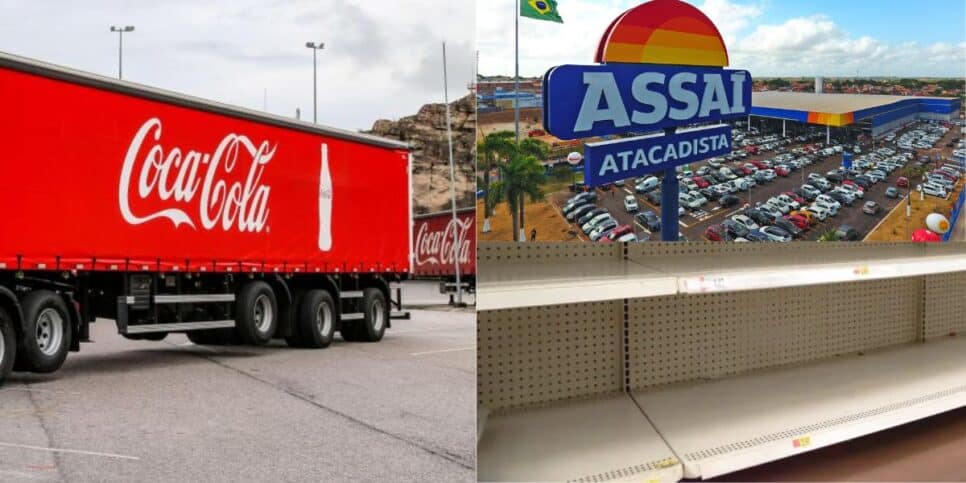 Adeus de 2 Coca-Cola no Assaí e outros mercados (Reprodução: Montagem TV Foco)