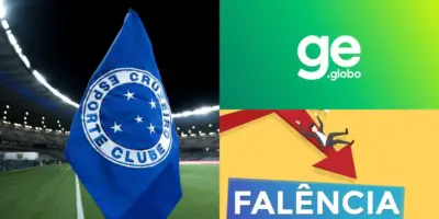 Calote de R$23M: Globo Esporte acaba de confirmar rival do Cruzeiro à beira da falência em Minas Gerais