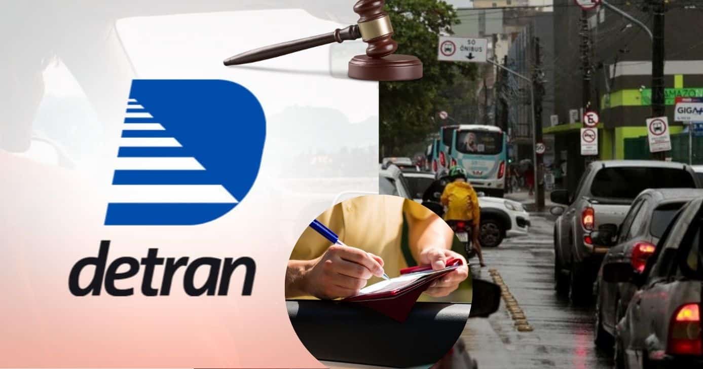 Detran, multa, lei e trânsito (Foto: Reprodução / Canva / Montagem TV Foco)