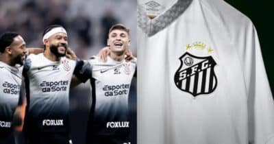 Dupla de Depay no Corinthians entra na mira do Santos  - (Montagem / TV FOCO)