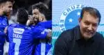 Elenco de futebol do Cruzeiro não vem dando resultados (Montagem / TV FOCO)