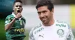 Estêvão e Abel (Foto: Reprodução / Palmeiras / Canva / Montagem TV Foco)