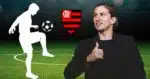 Filipe Luís e jogador do Mengão (Foto: Reprodução / Flamengo / Montagem TV Foco)
