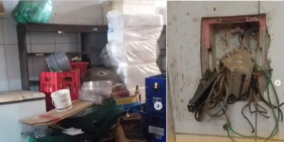 Portal de cidade no RJ compartilha imagens de ação da vigilância sanitária em padarias (Foto: Instagram)