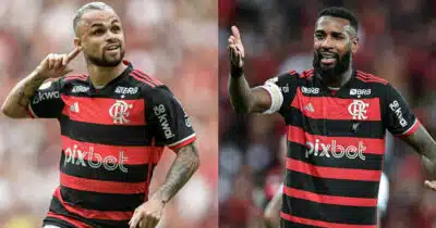 R$312M no Flamengo: Filipe Luís tem reforço + Gerson e Michael (Foto: Reprodução/Montagem TV Foco)