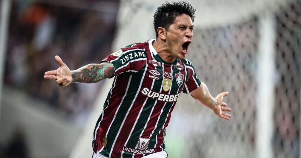 Cano pelo Fluminense FOTO: MARCELO GONÇALVES/ FLUMINENSE F.C.)