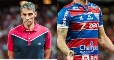 Adeus ao Fortaleza: Craque de Vojovda assina com Rubro-Negro (Foto: Reprodução/Montagem TV Foco)