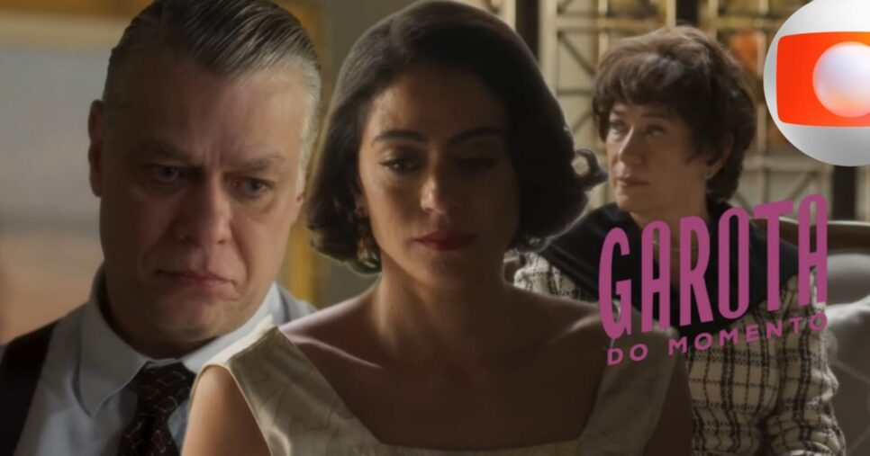 Quebra-pau e plano sórdido: Juliano se une a Maristela para destruir Clarice em Garota do Momento (Foto: Reprodução/ TV Globo/ Montagem TV Foco)