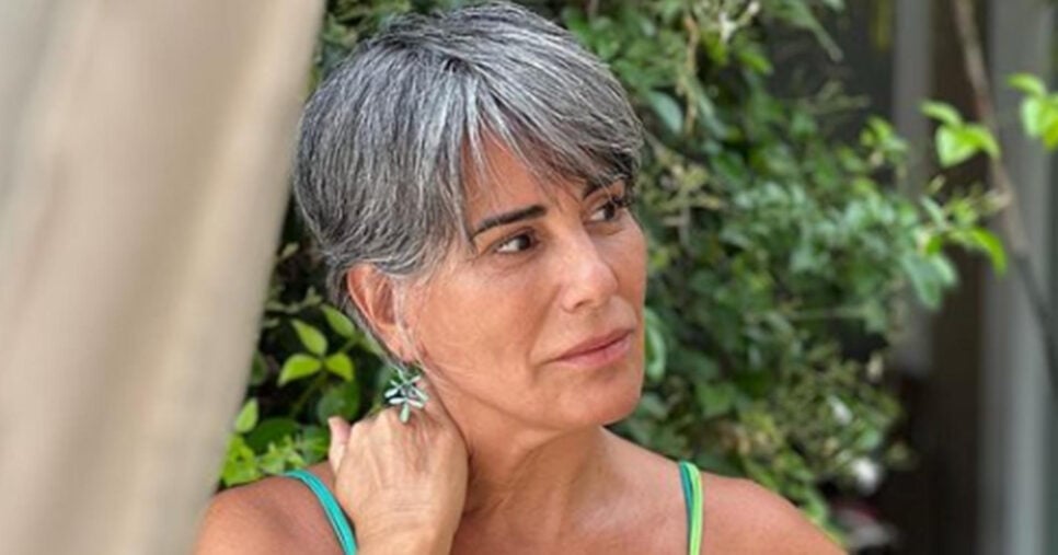 Glória Pires e seu cabelo grisalho (Foto: Divulgação/Instagram)