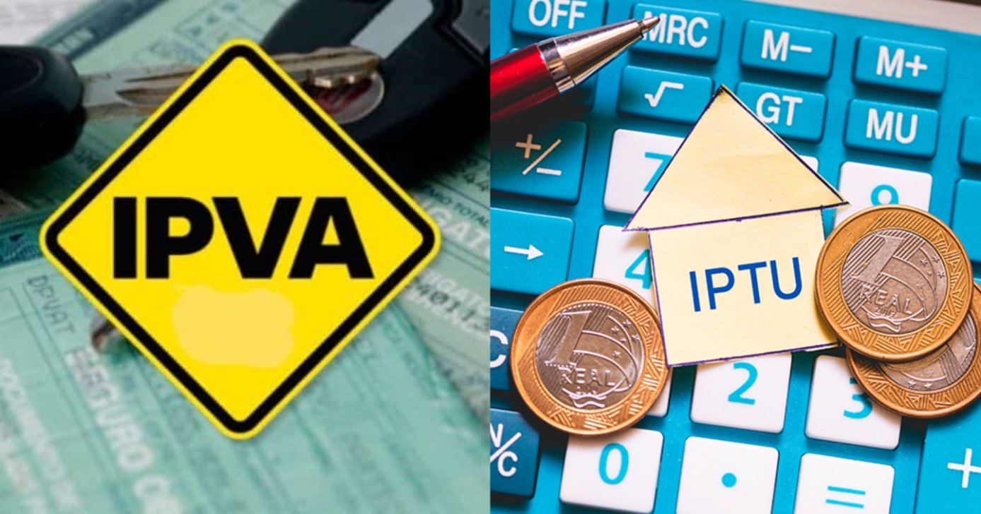 IPVA e IPTU - Foto: Internet