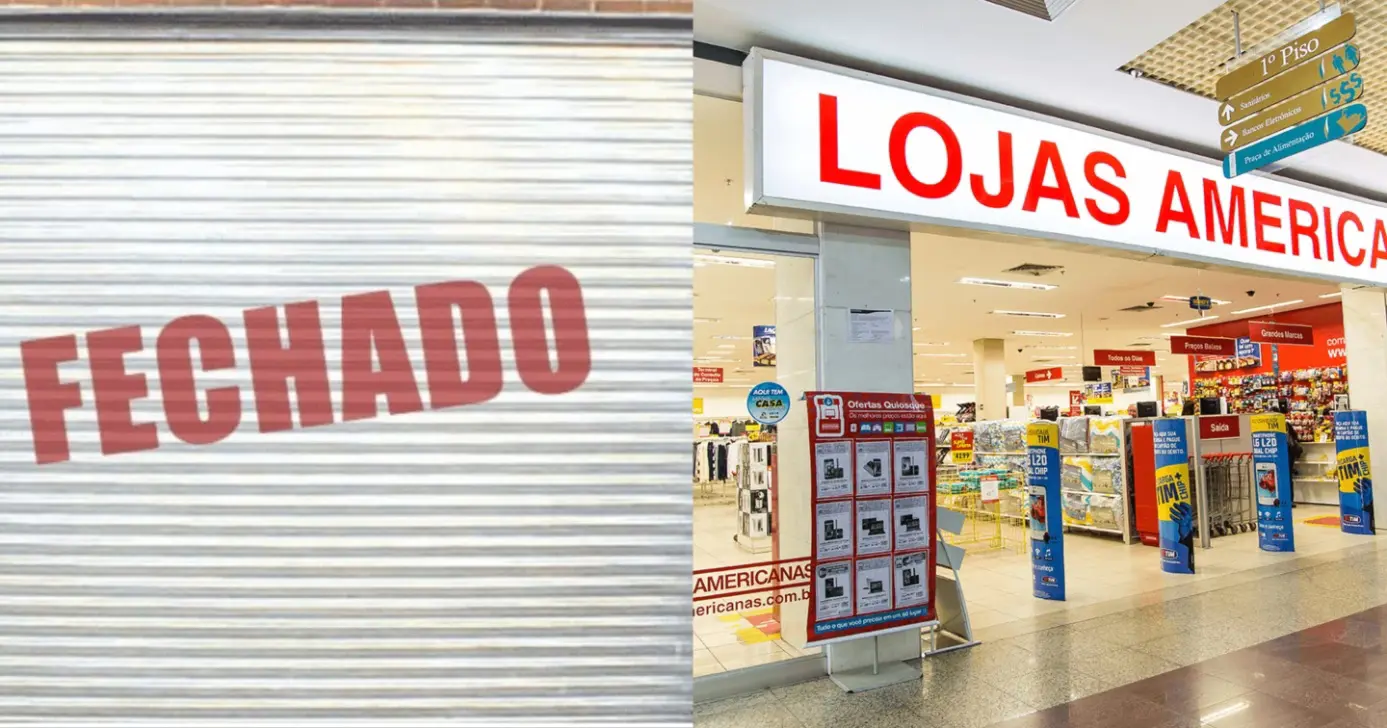 Rival n°1 da Americanas sofre com fim de 63 lojas e ADEUS em Fortaleza - Foto: Mojntagem