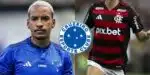 Adeus de Matheus Araújo e craque do Flamengo no Cruzeiro (Reprodução: Montagem TV Foco)