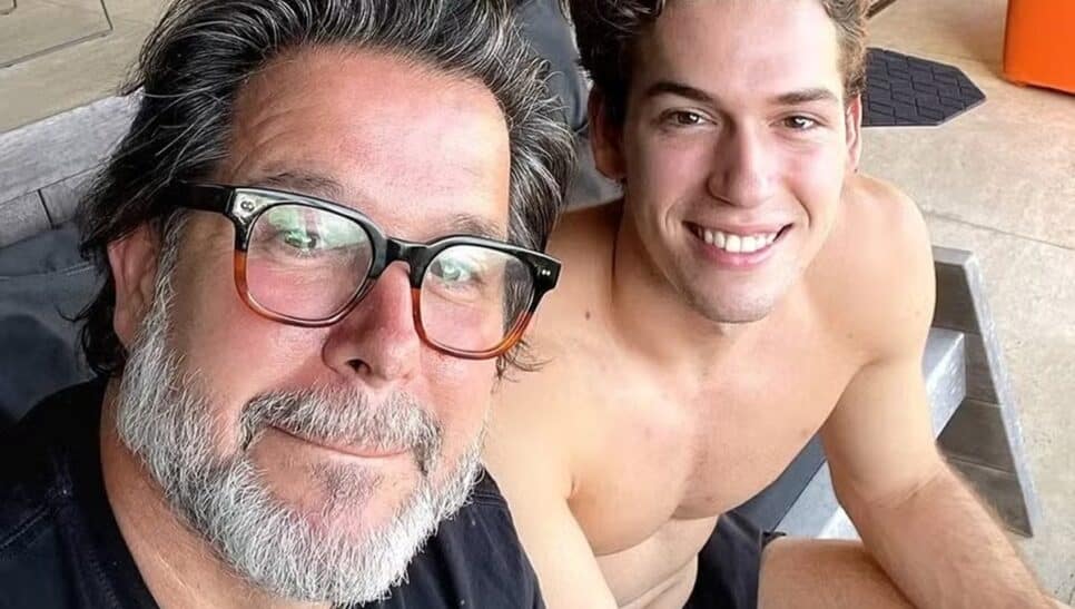 Tente não sorrir: filho de ator está maior que o pai (Foto: Reprodução/ Instagram)