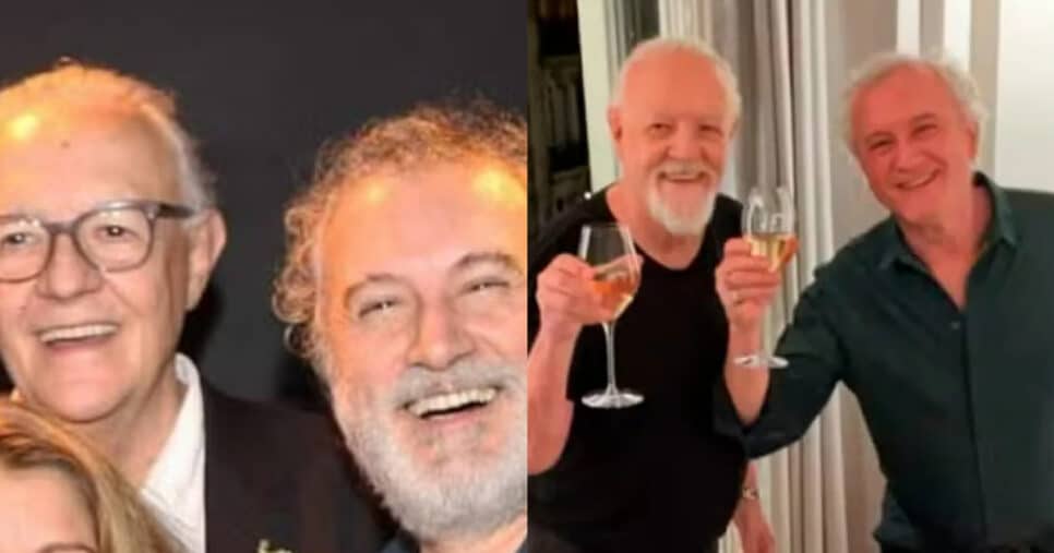 Casal ficou junto por mais de 30 anos (Foto: Montagem TV Foco)