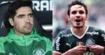 Palmeiras, Abel Ferreira e Veiga (Foto: Reprodução/Montagem TV Foco)