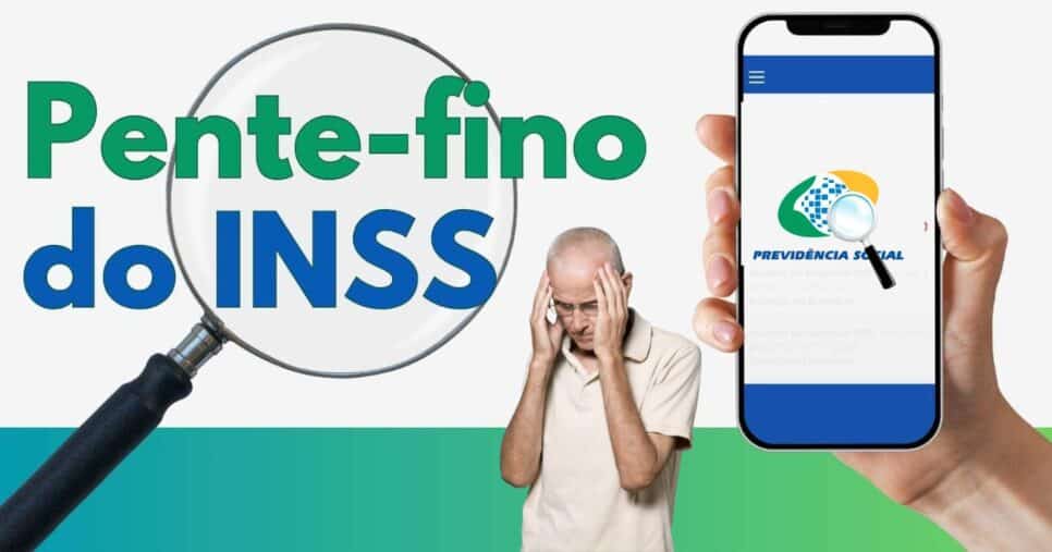 Pente-fino INSS (Foto: Reprodução / Canva / Montagem TV Foco)