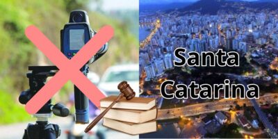 Fim radares com lei anunciada em Santa Catarina (Reprodução: Montagem TV Foco)