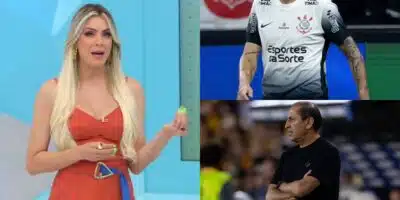 Renata Fan crava reforço n°1 do Corinthians fora (Reprodução: Band / Rodrigo Coca)