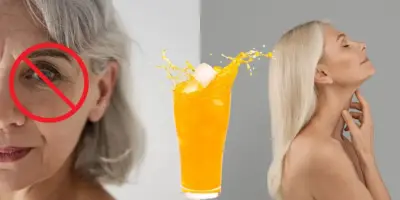Bomba de colágeno: Suco natural com 4 ingredientes suga as rugas das idosas 60+ em minutos
