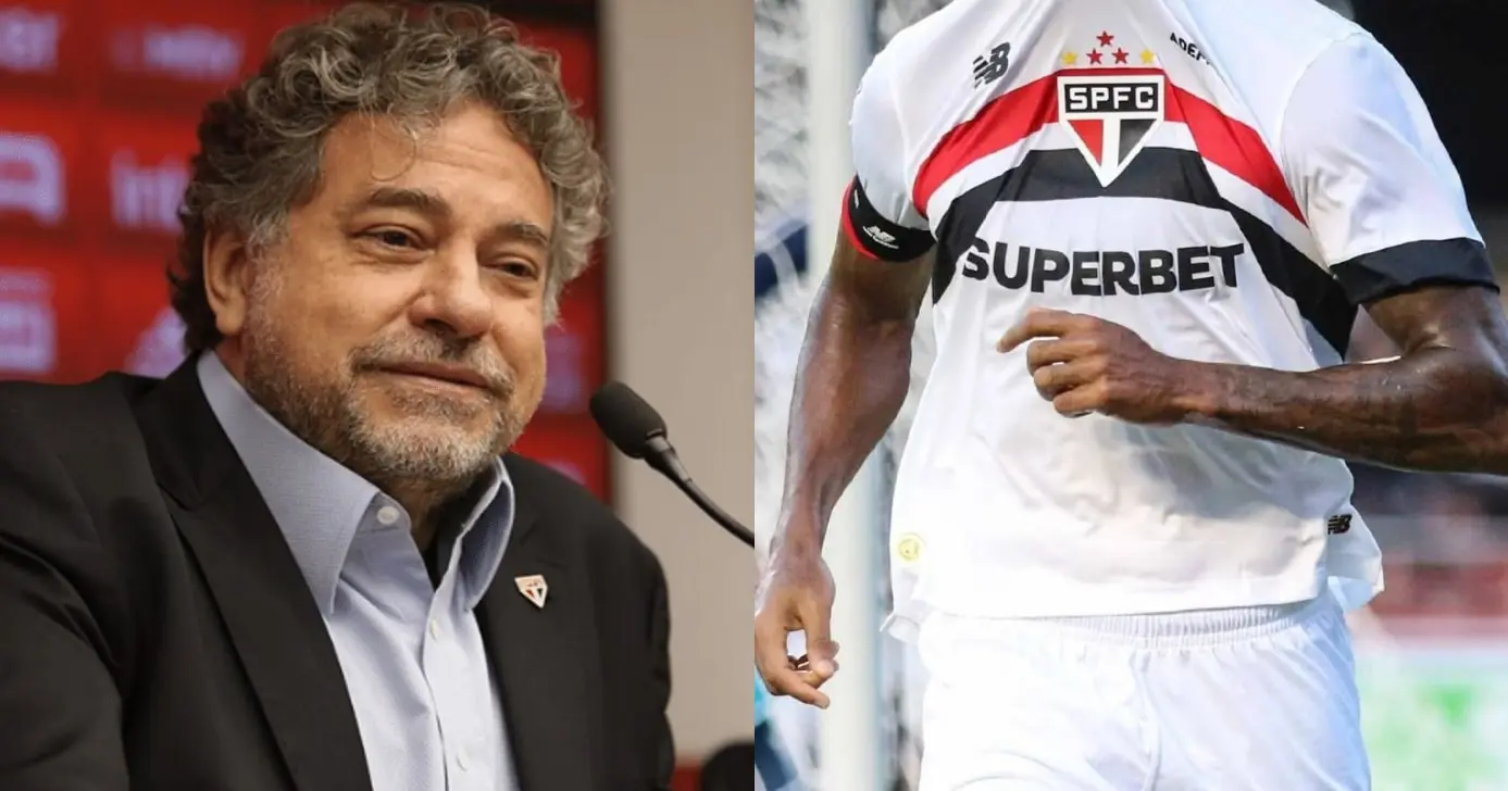 São Paulo: Casares enfrenta 2 revoluções e retorno de camisa 5 (Foto: Reprodução/Montagem TV Foco)