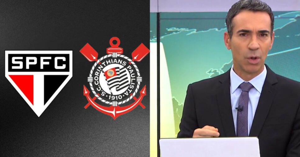Tralli paralisa JH com rasteira do São Paulo no Flamengo - (Montagem / TV FOCO)