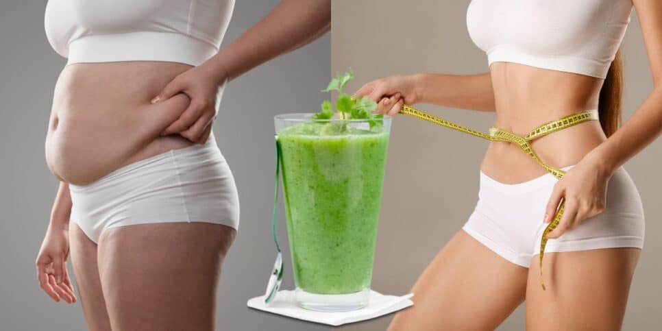 Suco detox ajuda a eliminar a gordura localizada (Reprodução: Montagem TV Foco)