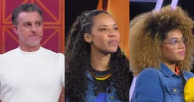 Dupla perde R$112 mil no Domingão com Huck em pergunta + fácil (Foto: Reprodução/Montagem TV Foco)
